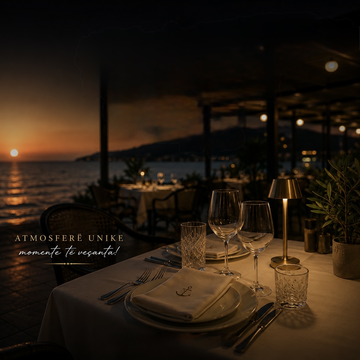 Ambient i ngrohtë restoranti